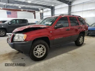 2004 Jeep Grand Cherokee Laredo with VIN 1J4GW48N64C383297, listed as a Copart auction lot 54199675 with 117,260 mi miles and Salvage title. Bid and sale history available at DreamBid. Image 1.
