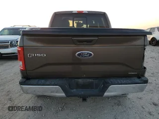 2015 Ford F-150 XL with VIN 1FTEW1CF5FKE08517, listed as a Copart auction lot 52567865 with 99,904 mi miles and Salvage title. Bid and sale history available at DreamBid. Image 6.