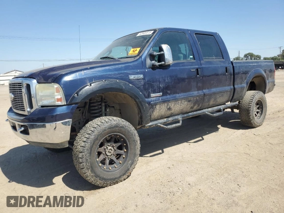 2006 Ford F-250 XL with VIN 1FTSW21P76EC57862, listed as a Copart auction lot 62905515 with 218,060 mi miles and Salvage title. Bid and sale history available at DreamBid. Image 1.