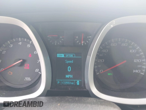 2014 Chevrolet Equinox LT with VIN 2GNALCEK3E6138757, listed as a IAAI auction lot 42050997 with 172,553 mi miles. Bid and sale history available at carsss.com. Image 7.