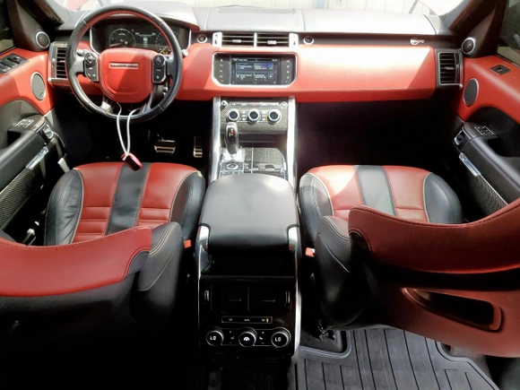 2016 Land Rover Range Rover Sport SVR with VIN SALWZ2EF7GA544520, listed as a Copart auction lot 56979235 with 47,852 mi miles and Clean title. Bid and sale history available at DreamBid. Image 8.