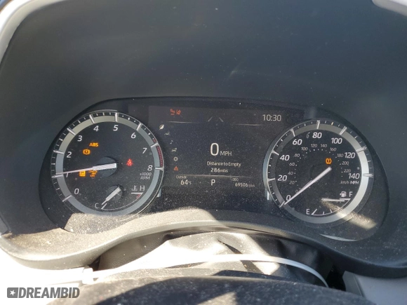 2021 Toyota Highlander XLE with VIN 5TDGZRAH1MS085088, listed as a Copart auction lot 46944205 with 69,506 mi miles and Salvage Title. Bid and sale history available at carsss.com. Image 9.