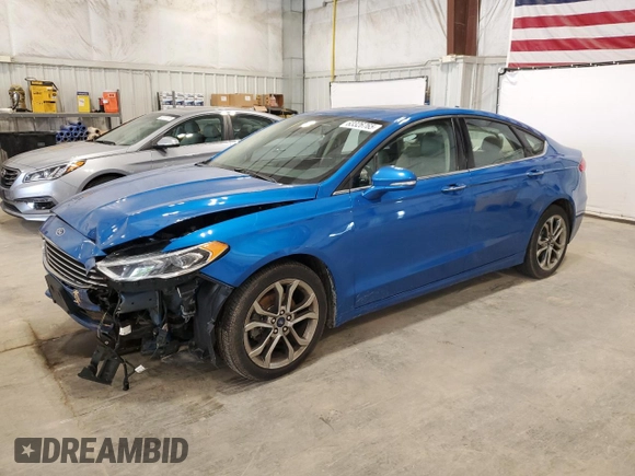 2020 Ford Fusion SEL with VIN 3FA6P0CD8LR116982, listed as a Copart auction lot 63326765 with 127,080 mi miles and Non repairable. Bid and sale history available at DreamBid. Image 1.