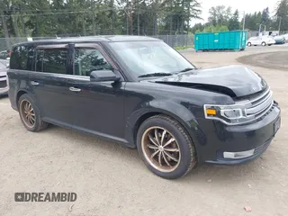 2014 Ford Flex Limited z VIN 2FMHK6D89EBD17129, wystawiony jako IAAI lot #42195301 z przebiegiem 143 199 mil mil oraz . Historia ofert i sprzedaży dostępna na DreamBid. Obrazek 1.