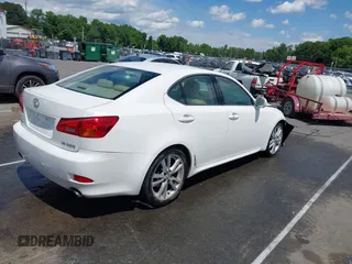 2006 Lexus IS 250 z VIN JTHBK262665010274, wystawiony jako IAAI lot #42191534 z przebiegiem 128 297 mil mil oraz . Historia ofert i sprzedaży dostępna na DreamBid. Obrazek 4.