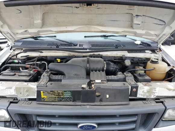2003 Ford Econoline Cargo with VIN 1FTRE14263HB60156, listed as a Copart auction lot 85138954 with 202,624 mi miles and Clean Title. Bid and sale history available at carsss.com. Image 11.