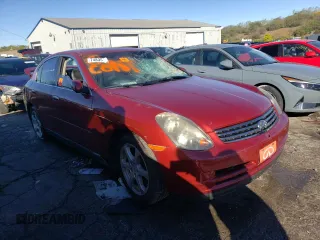 2003 Infiniti G35 w/Leather with VIN JNKCV51E73M306758, listed as a Copart auction lot 74835264 with Not Provided miles and Salvage Title. Bid and sale history available at DreamBid. Image 4.