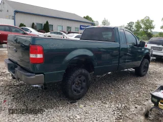 2008 Ford F-150 XL with VIN 1FTRF14V38KD44021, listed as a Copart auction lot 58456014 with 197,165 mi miles and Salvage Title. Bid and sale history available at carsss.com. Image 3.