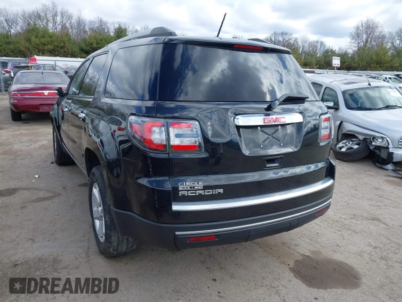 2015 GMC Acadia SLE with VIN 1GKKRPKD5FJ308361, listed as a IAAI auction lot 41968459 with 135,498 mi miles. Bid and sale history available at carsss.com. Image 3.