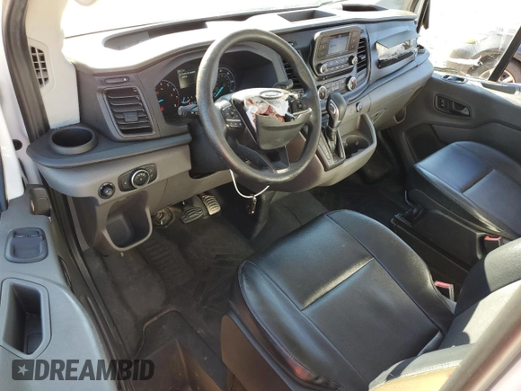 2020 Ford Transit Cargo with VIN 1FTBW3X83LKA00782, listed as a Copart auction lot 48718785 with 294,192 mi miles and Salvage Title. Bid and sale history available at DreamBid. Image 8.