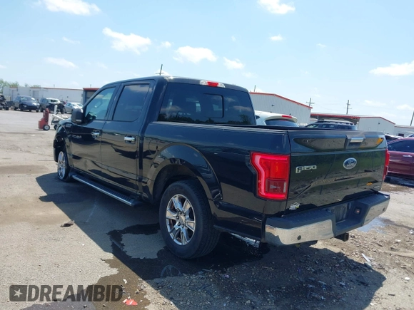 2015 Ford F-150 XL with VIN 1FTEW1CFXFFA37573, listed as a IAAI auction lot 42054120 with 125,822 mi miles. Bid and sale history available at carsss.com. Image 3.