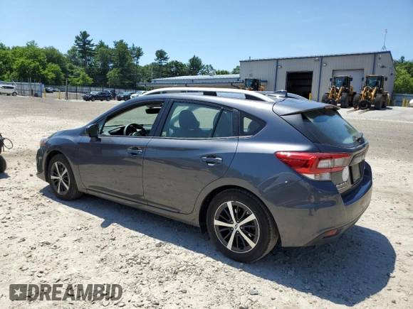 2023 Subaru Impreza Premium with VIN 4S3GTAD68P3704840, listed as a Copart auction lot 62216055 with 23,416 mi miles and Clean title. Bid and sale history available at DreamBid. Image 2.