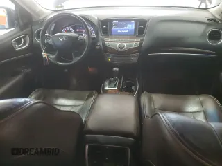 2014 Infiniti QX60 with VIN 5N1AL0MM2EC529623, listed as a Copart auction lot 49823425 with 81,327 mi miles and Salvage Title. Bid and sale history available at DreamBid. Image 8.