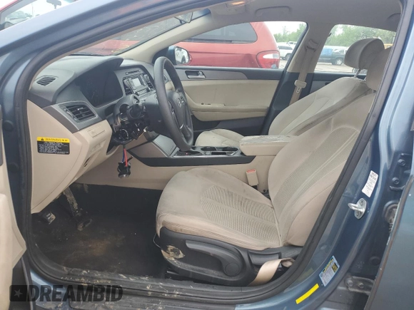 2016 Hyundai Sonata SE with VIN 5NPE24AF8GH407121, listed as a Copart auction lot 52639533 with 114,906 mi miles and Salvage Title. Bid and sale history available at carsss.com. Image 7.