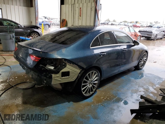 2020 Mercedes-Benz CLA 250 with VIN WDD5J4GB8LN029129, listed as a Copart auction lot 44727974 with 65,172 mi miles and . Bid and sale history available at DreamBid. Image 3.