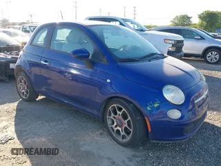 2013 FIAT 500 Pop z VIN 3C3CFFAR6DT562896, wystawiony jako IAAI lot #42246192 z przebiegiem 195 382 mil mil oraz . Historia ofert i sprzedaży dostępna na DreamBid. Obrazek 1.