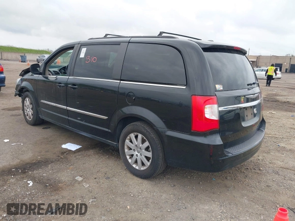 2016 Chrysler Town & Country Touring with VIN 2C4RC1BG8GR199944, listed as a IAAI auction lot 41647063 with 1 mi miles. Bid and sale history available at carsss.com. Image 3.