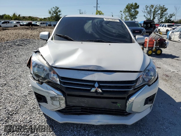2023 Mitsubishi Mirage ES with VIN ML32FUFJXPHF06404, listed as a Copart auction lot 52619085 with 27,332 mi miles and Non repairable. Bid and sale history available at DreamBid. Image 5.