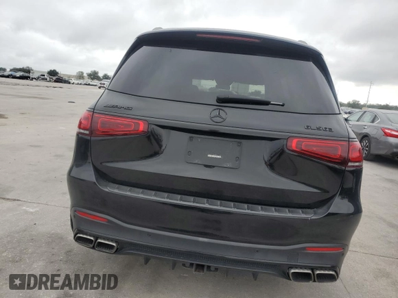 2021 Mercedes-Benz GLS with VIN 4JGFF8KEXMA330479, listed as a Copart auction lot 79840654 with 0 mi miles and Salvage Title. Bid and sale history available at carsss.com. Image 6.