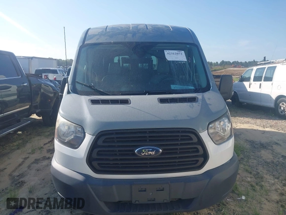 2017 Ford Transit Passenger XL with VIN 1FBZX2CM7HKB08794, listed as a IAAI auction lot 42312072 with 42,676 mi miles and . Bid and sale history available at DreamBid. Image 6.
