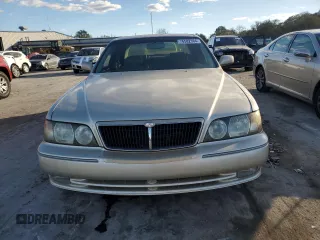 1999 Infiniti Q45 z VIN JNKBY31A1XM605401, wystawiony jako Copart lot #76582304 z przebiegiem 115 791 mil mil oraz Czysty tytuł • Clean title. Historia ofert i sprzedaży dostępna na DreamBid. Obrazek 5.