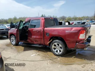 2022 Ram 1500 Big Horn with VIN 1C6SRFFTXNN459671, listed as a Copart auction lot 52813175 with 40,497 mi miles and Salvage Title. Bid and sale history available at carsss.com. Image 2.
