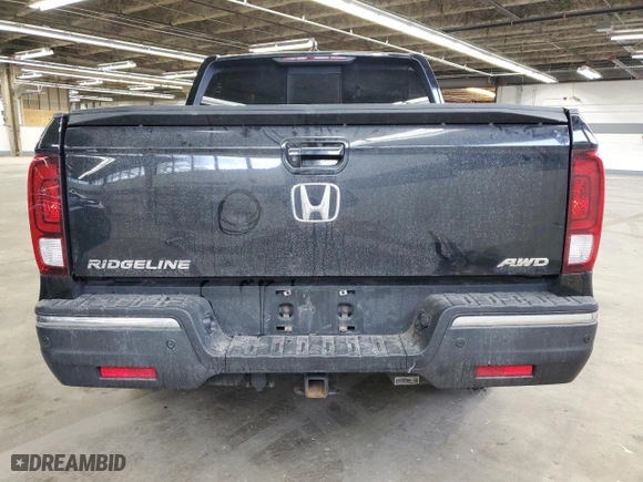2017 Honda Ridgeline RTL-E with VIN 5FPYK3F7XHB012809, listed as a Copart auction lot 46440195 with 144,274 mi miles and Salvage Title. Bid and sale history available at carsss.com. Image 6.