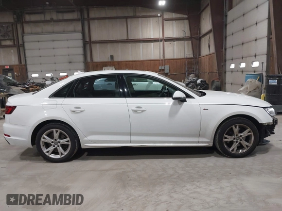 2018 Audi A4 Premium with VIN WAUKMAF4XJA210708, listed as a IAAI auction lot 41866816 with 92,999 mi miles. Bid and sale history available at carsss.com. Image 14.