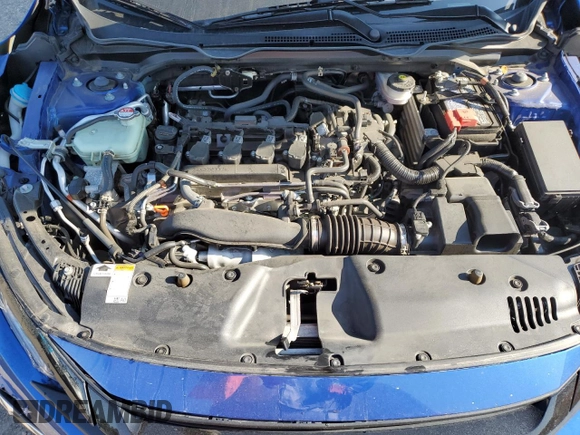 2020 Honda Civic Sedan EX with VIN 19XFC1F33LE024216, listed as a Copart auction lot 52208225 with 48,645 mi miles and Salvage Title. Bid and sale history available at carsss.com. Image 12.