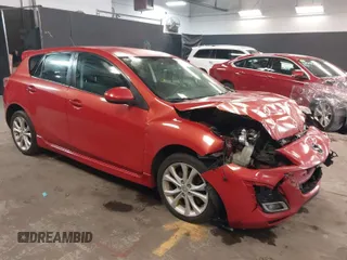 2011 Mazda Mazda3 s Sport with VIN JM1BL1K6XB1466023, listed as a IAAI auction lot 41923404 with 166,057 mi miles. Bid and sale history available at carsss.com. Image 1.