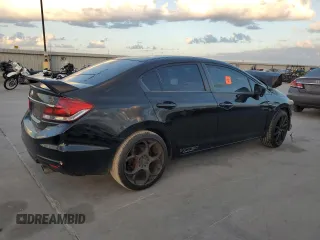 2015 Honda Civic Sedan Si with VIN 2HGFB6E50FH702790, listed as a Copart auction lot 78018894 with 0 mi miles and Salvage Title. Bid and sale history available at carsss.com. Image 3.