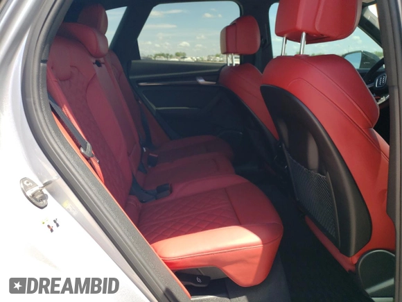 2023 Audi SQ5 Premium Plus with VIN WA1B4AFY0P2143894, listed as a Copart auction lot 59869514 with 10,606 mi miles and Salvage Title. Bid and sale history available at carsss.com. Image 11.