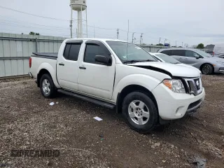 2013 Nissan Frontier SV with VIN 1N6AD0EV2DN725327, listed as a Copart auction lot 61621835 with 106,144 mi miles and Salvage title. Bid and sale history available at DreamBid. Image 4.
