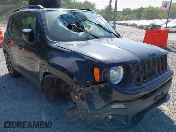 2018 Jeep Renegade Latitude z VIN ZACCJABB0JPJ07945, wystawiony jako IAAI lot #42540256 z przebiegiem 181 655 mil mil oraz . Historia ofert i sprzedaży dostępna na DreamBid. Obrazek 6.