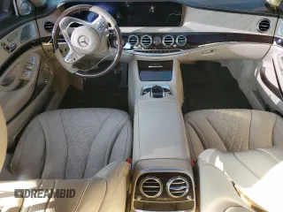 2018 Mercedes-Benz S 560 Maybach with VIN WDDUX8GB1JA363413, listed as a Copart auction lot 80050514 with 118,315 mi miles and Clean Title. Bid and sale history available at DreamBid. Image 8.