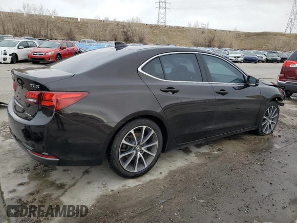 2016 Acura TLX V6 Advance with VIN 19UUB3F79GA003650, listed as a Copart auction lot 84082174 with 0 mi miles and Salvage Title. Bid and sale history available at carsss.com. Image 3.
