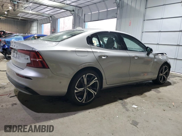 2024 Volvo S60 Ultimate Dark Theme with VIN 7JRL12TM0RG311292, listed as a Copart auction lot 82137384 with 11,324 mi miles and Salvage title. Bid and sale history available at DreamBid. Image 3.
