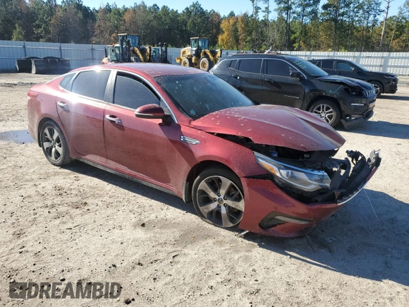 2020 Kia Optima LX with VIN 5XXGT4L31LG413938, listed as a Copart auction lot 84151284 with Not provided miles and Salvage title. Bid and sale history available at DreamBid. Image 4.