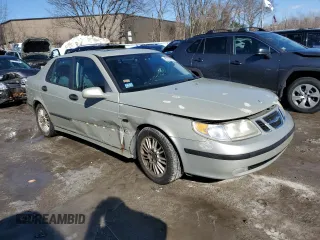 2005 Saab 9-5 Arc with VIN YS3ED49A253502052, listed as a Copart auction lot 45173575 with 208,112 mi miles and Clean Title. Bid and sale history available at carsss.com. Image 4.