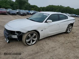 2018 Dodge Charger R/T z VIN 2C3CDXCTXJH260438, wystawiony jako Copart lot #57043245 z przebiegiem 160 067 mil mil oraz Szkoda całkowita • Salvage title. Historia ofert i sprzedaży dostępna na DreamBid. Obrazek 1.
