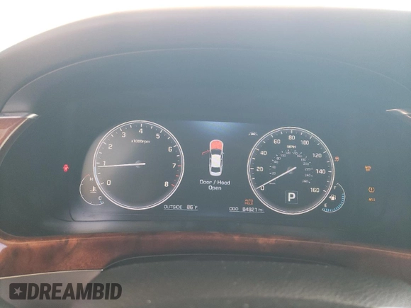 2014 Hyundai Equus Ultimate z VIN KMHGH4JH8EU089508, wystawiony jako Copart lot #72445734 z przebiegiem 84 821 mil mil oraz Szkoda całkowita • Salvage title. Historia ofert i sprzedaży dostępna na DreamBid. Obrazek 9.