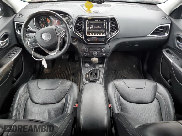 2019 Jeep Cherokee Overland with VIN 1C4PJMJN7KD116482, listed as a Copart auction lot 43687555 with 31,732 mi miles and Clean title. Bid and sale history available at DreamBid. Image 8.