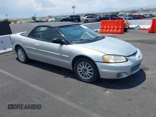 2001 Chrysler Sebring z VIN 1C3EL45UX1N624672, wystawiony jako IAAI lot #42423100 z przebiegiem 49 826 mil mil oraz . Historia ofert i sprzedaży dostępna na DreamBid. Obrazek 1.