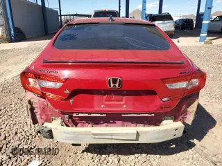 2019 Honda Accord Sedan Sport 1.5T with VIN 1HGCV1F36KA067769, listed as a Copart auction lot 48950575 with 56,988 mi miles and Salvage Title. Bid and sale history available at carsss.com. Image 6.