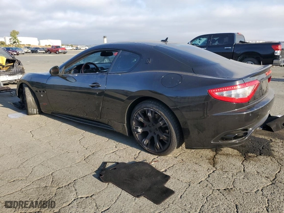 2012 Maserati GranTurismo S with VIN ZAM45KLA2C0063684, listed as a Copart auction lot 69615004 with 29,627 mi miles and Salvage Title. Bid and sale history available at carsss.com. Image 2.