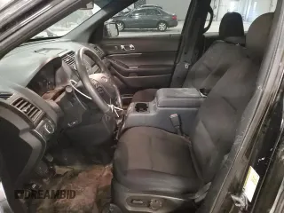 2016 Ford Utility Police Interceptor with VIN 1FM5K8AR1GGD05998, listed as a Copart auction lot 41393885 with 140,060 mi miles and Salvage Title. Bid and sale history available at carsss.com. Image 7.