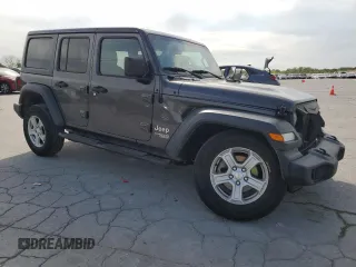 2018 Jeep Wrangler Unlimited Sport S z VIN 1C4HJXDG8JW133314, wystawiony jako Copart lot #53708965 z przebiegiem 120 102 mil mil oraz Szkoda całkowita • Salvage title. Historia ofert i sprzedaży dostępna na DreamBid. Obrazek 4.