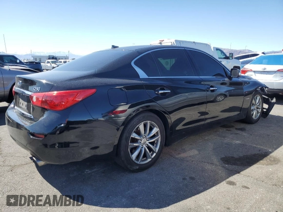 2014 Infiniti Q50 Hybrid Sport with VIN JN1AV7AP7EM692142, listed as a Copart auction lot 49539565 with 157,918 mi miles and Salvage Title. Bid and sale history available at carsss.com. Image 3.