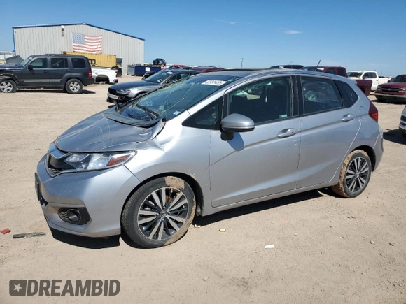 2019 Honda Fit EX with VIN 3HGGK5H86KM737981, listed as a Copart auction lot 55991435 with 79,106 mi miles and Salvage title. Bid and sale history available at DreamBid. Image 1.