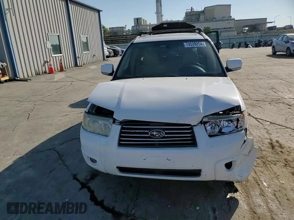 2007 Subaru Forester X w/Premium Pkg with VIN JF1SG656X7H706866, listed as a Copart auction lot 74539254 with 153,236 mi miles and Salvage Title. Bid and sale history available at carsss.com. Image 11.
